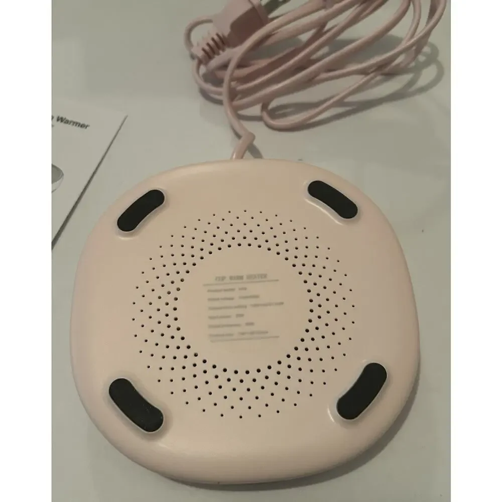 Pink Coffee Mug Warmer Auto Shut Off Electric Warmer Thermostat Coaster